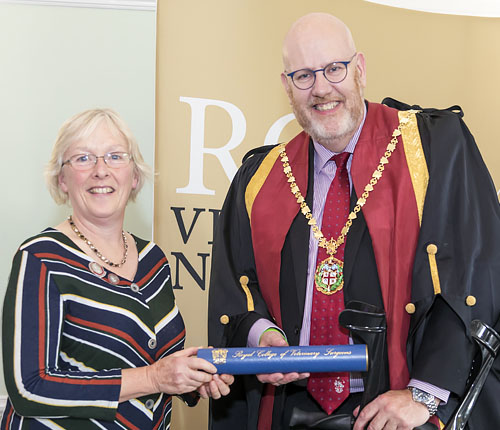 RCVS Recognition For Long-Serving Deborah