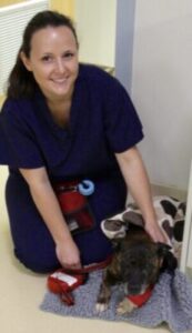 Nicola Tooth with Dog