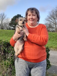 nine-year-old pet Poppy