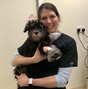 Sprout and Jo before surgery