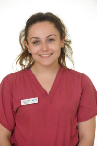 Trainee Nurse Amy Burrough