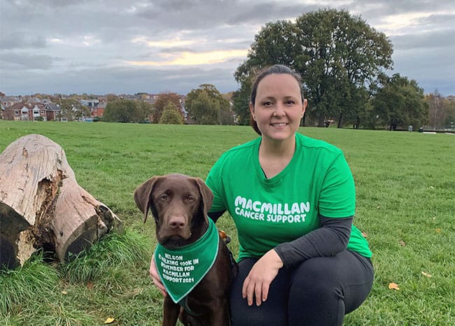 Nicola and Nelson Supporting Macmillan